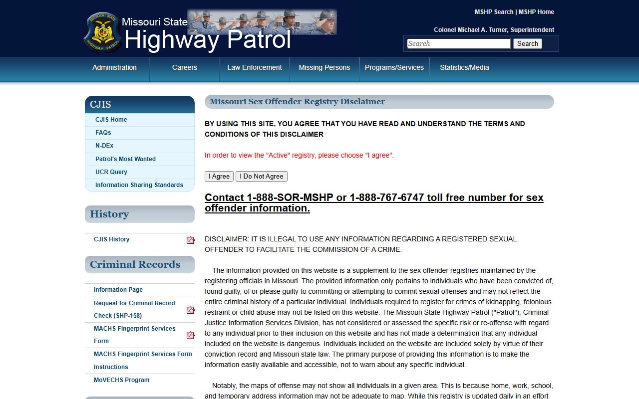 Maries County clerk records Missouri sex offender registry overview