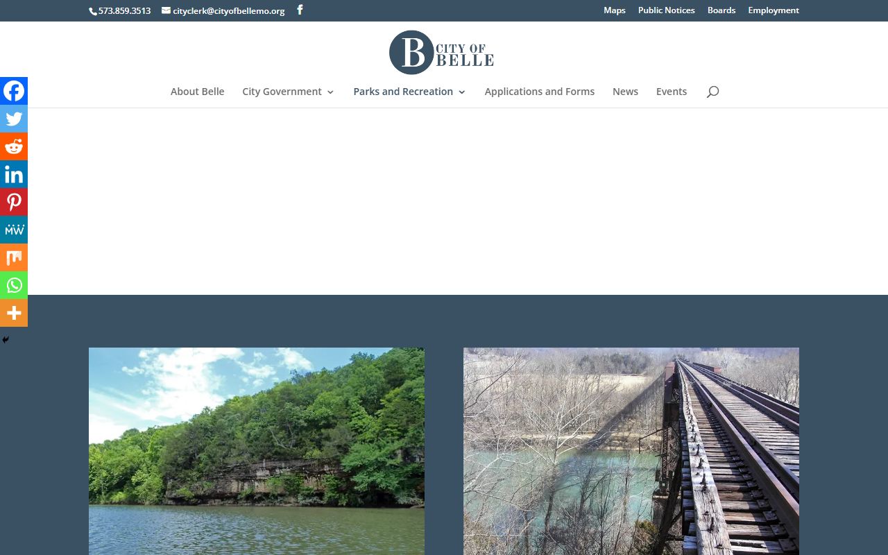 Maries County court records Belle Gasconade River local context